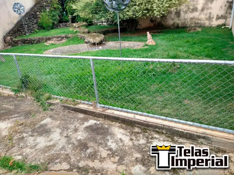 Fechamento tubular com travamentos
