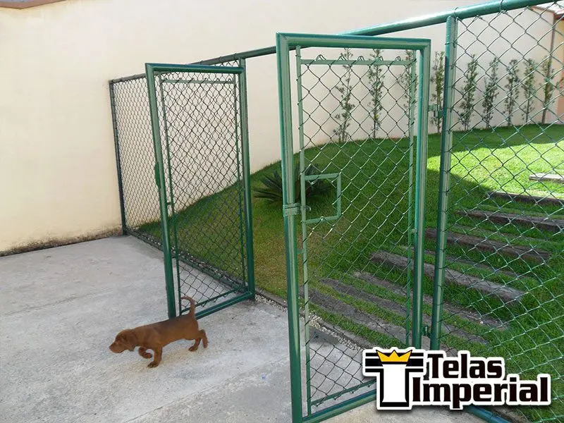telas alambrados para canil gatil