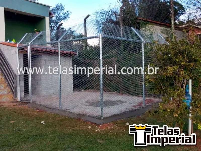 telas alambrados para canil gatil