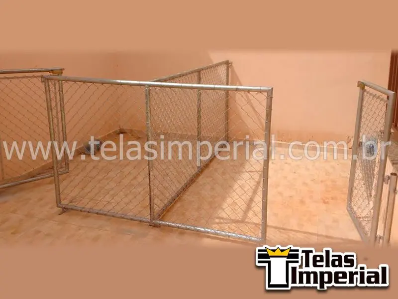 telas alambrados para canil gatil