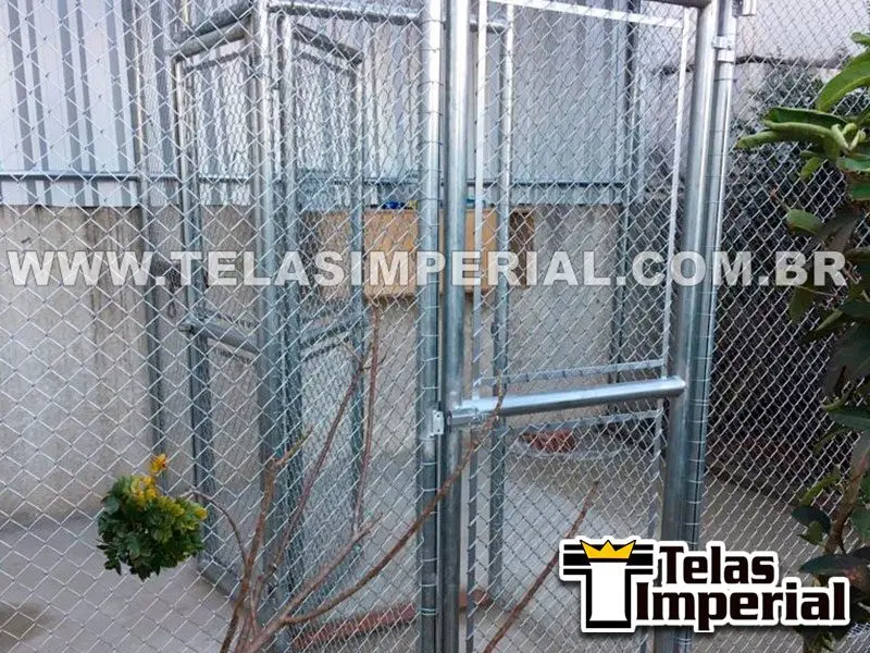 telas alambrados para canil gatil
