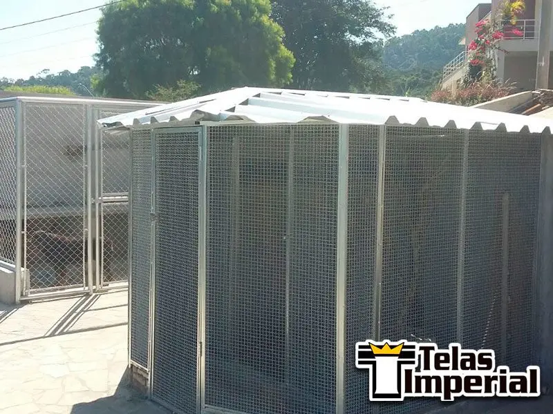 telas alambrados para canil gatil