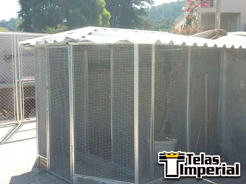telas alambrados para canil gatil