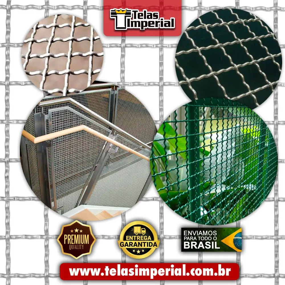 Tela Ondulada 2" fio 10 galvanizado