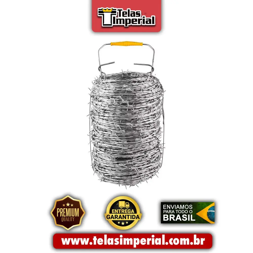 arame farpado 100m