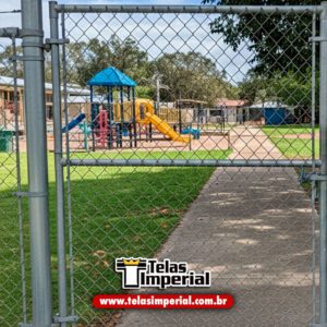 Portões com telas