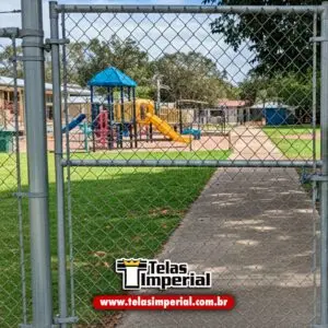 Portões com telas