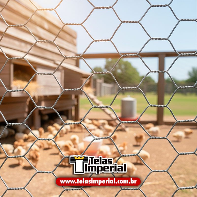 Tela Hexagonal para Pinteiro
