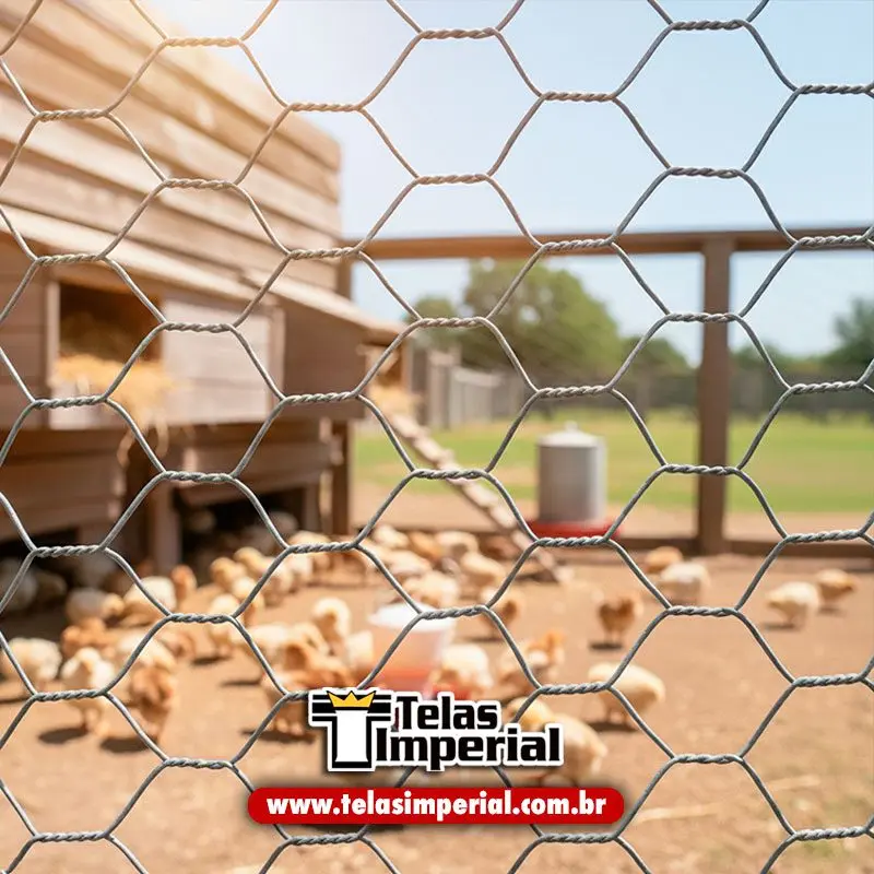 Tela Hexagonal para Pinteiro