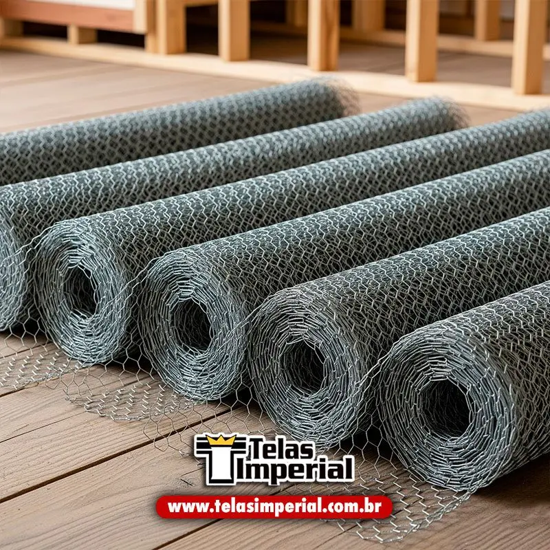 Tela Hexagonal Rolo