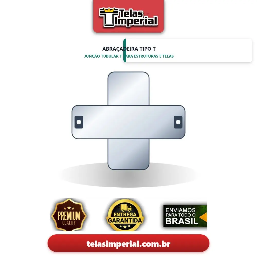 Abraçadeira Tipo T