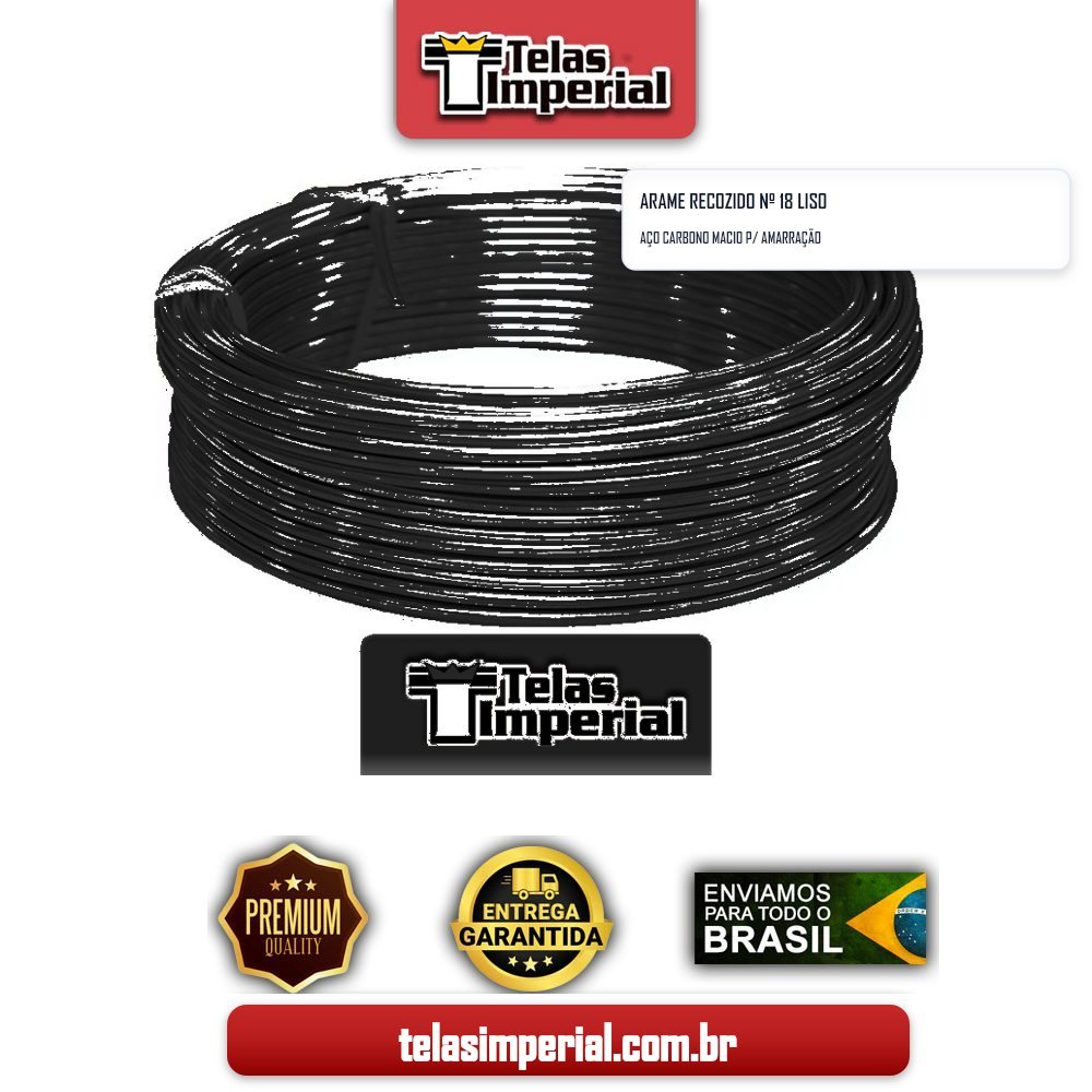 Arame Recozido N18 Liso