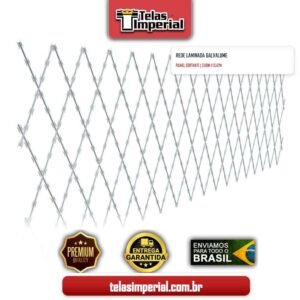 Rede Laminada Galvalume 3,00 x 0,96m Altura