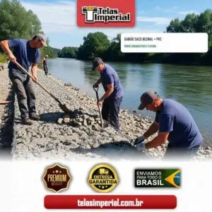 GABIÃO SACO BEZINAL + PVC