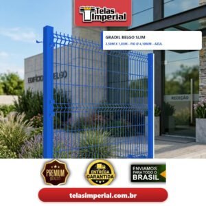 BELGO SLIM Ø 4,10mm 5 x 20cm 2,50m x 1,03m - AZUL
