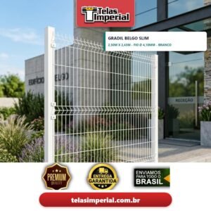 BELGO SLIM Ø 4,10mm 5 x 20cm 2,50m x 2,43m - BRANCO