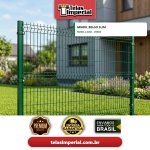 GRADIL BELGO SLIM - 5X20cm 1,03m - GVS