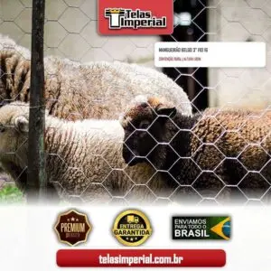 Belgo Hexanet Mangueirão 3" Fio 16 com 1,80m Altura