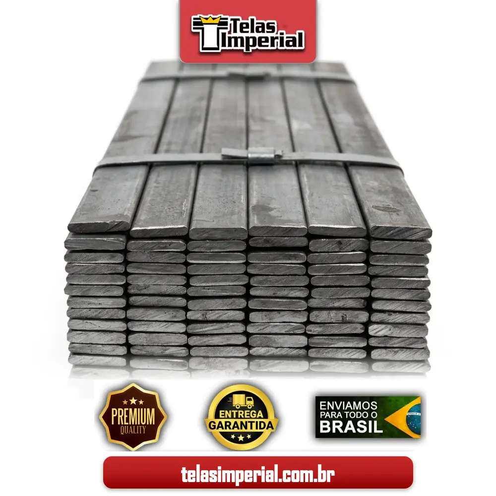 Barras chatas de ferro